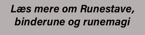 Runestave binderune og runemagi