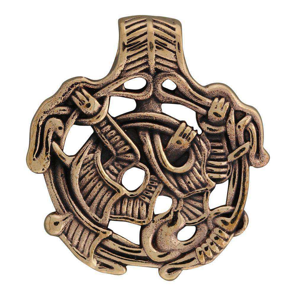 Cthulhu Knot Wooden Pendant - Arkham Bazaar