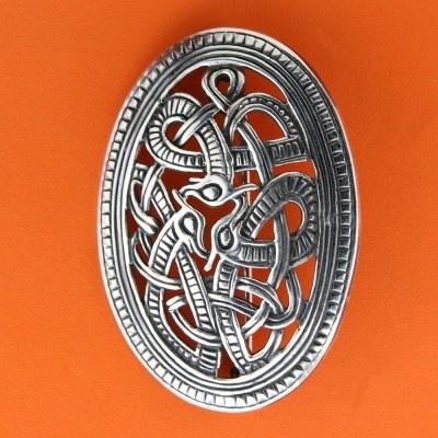 Vikinge.broche.silver