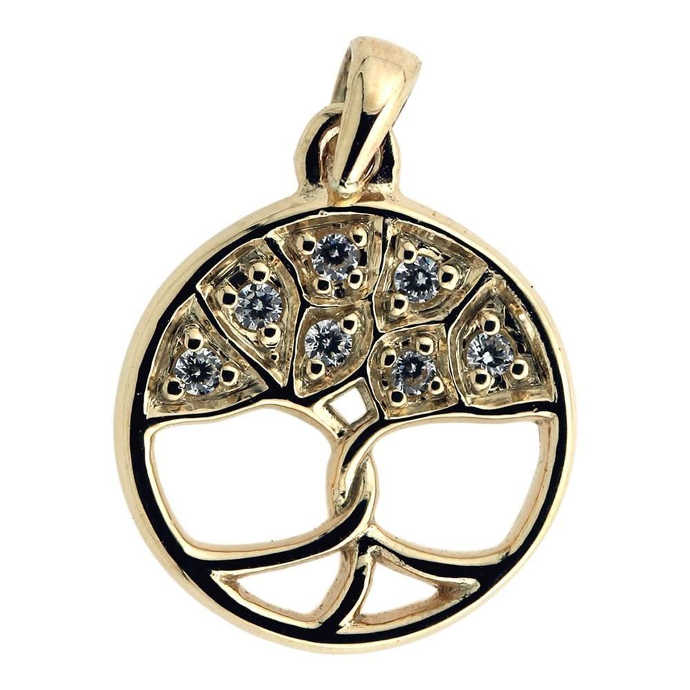 Vedh. Yggdrasil 8 kt. m/zirkoner