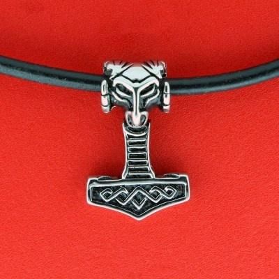 Thors hammer m/læder