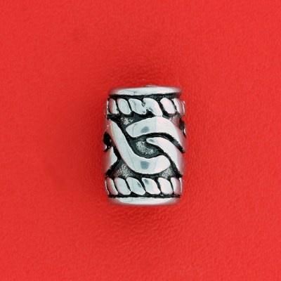 Skæg-/hårperle STÅL